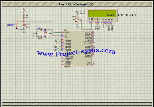 هدف نمایش متن روان بر روی lcd